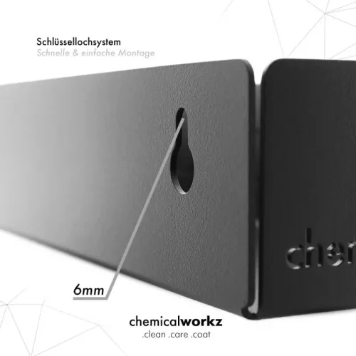 ChemicalWorkz Ecset és Flakon fali tartó 20cm
