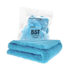   ChemicalWorkz Blue Szegélymentes Prémium Mikroszálas Kendő 40x40cm 500Gsm