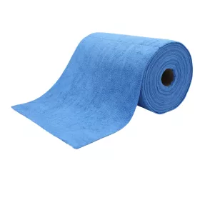   CarZoneShop Mikroszálas Kendő Tekercs Beltér Tisztításhoz Kék 30x30cm 75db