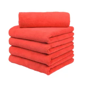   CarZoneShop Laser Polish Red 40x40 Mikroszálas Kendő csomag 5db 400gsm