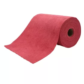   CarZoneShop Mikroszálas Kendő Tekercs Beltér Tisztításhoz Piros 30x30cm 75db