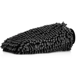 CarZoneShop Fekete Rasta Mikroszálas Mosókesztyű