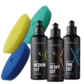   Fx Protect Polírozó Vegyület Csomag 3x250ml + 3db Polírozópad