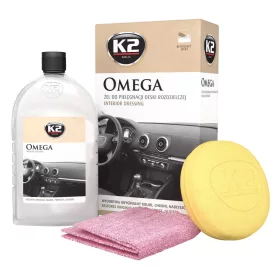   K2 Omega Fényes Műanyag Ápoló Csomag 500ml + Kiegészítők