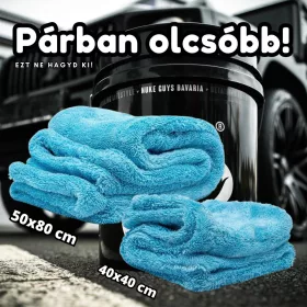 NukeGuys Gamma Dryer Autós Törölközö Csomag Kék