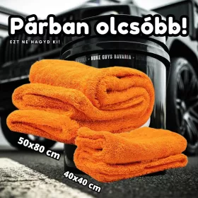 NukeGuys Gamma Dryer Autós Törölközö Csomag Narancs