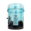 NukeGuys Rinse Átlátszó Mosóvödör 19L + Ülepítő Rács
