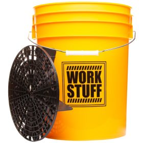 Work Stuff Mosóvödör Sárga WASH 20L + Ülepítő Rács  